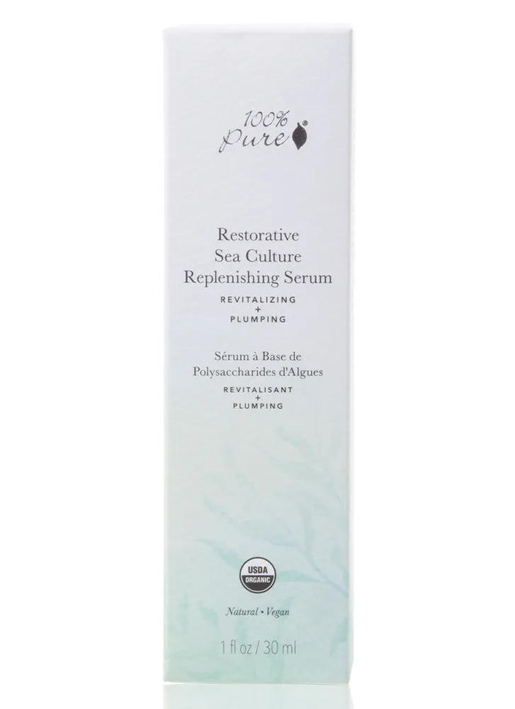 100% Pure Restorative Sea Culture Replenishing Serum