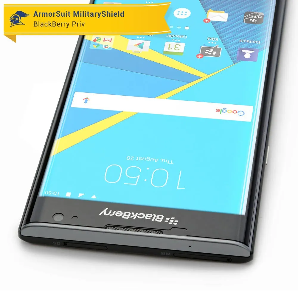 [2 Pack] BlackBerry Priv Anti-Glare (Matte) Screen Protector