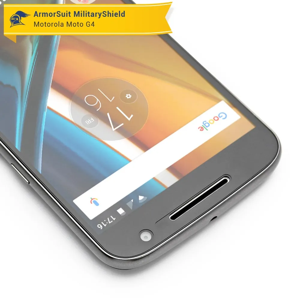 [2 Pack] Motorola Moto G4 (4th Gen) Matte Screen Protector