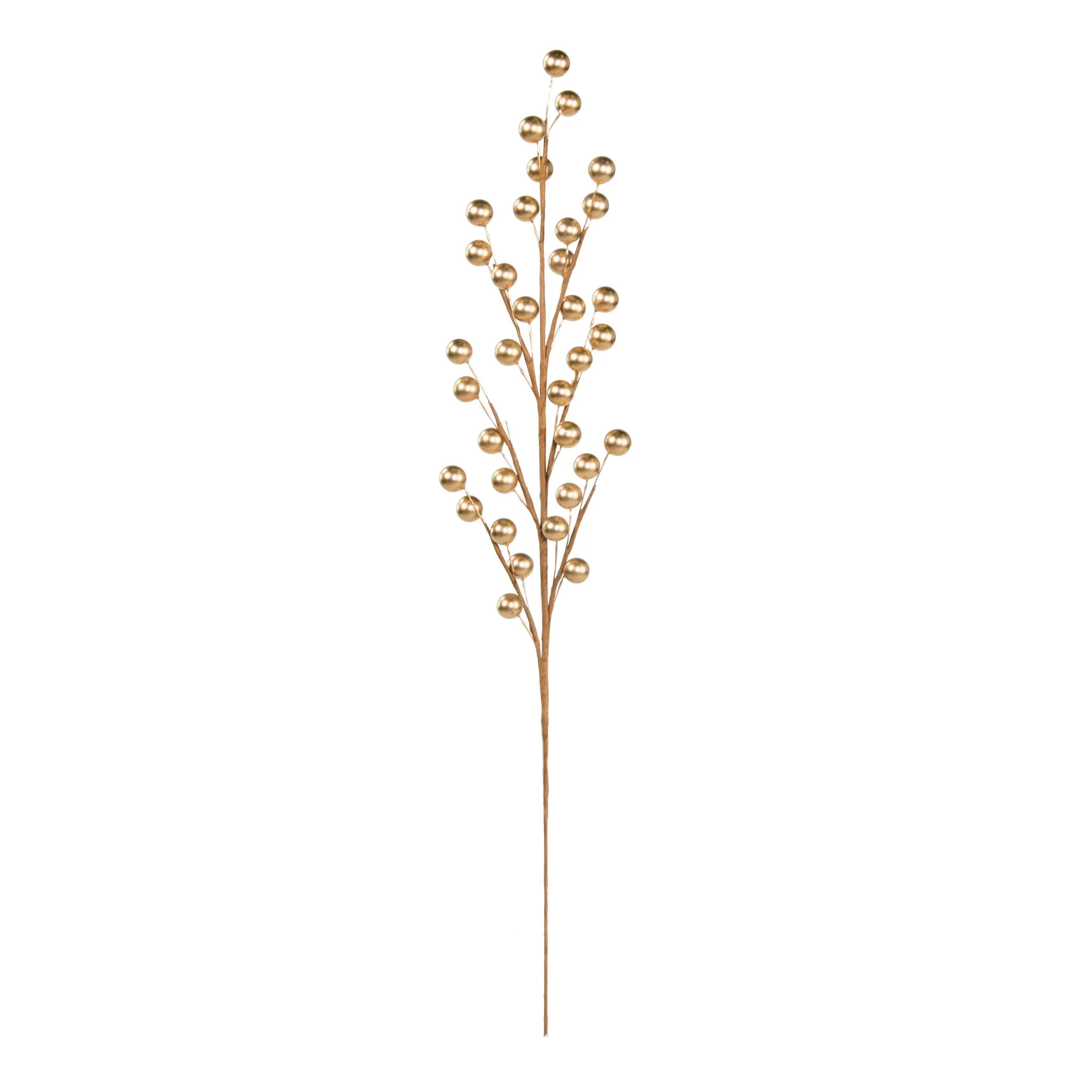 20" Berry Spray: Gold