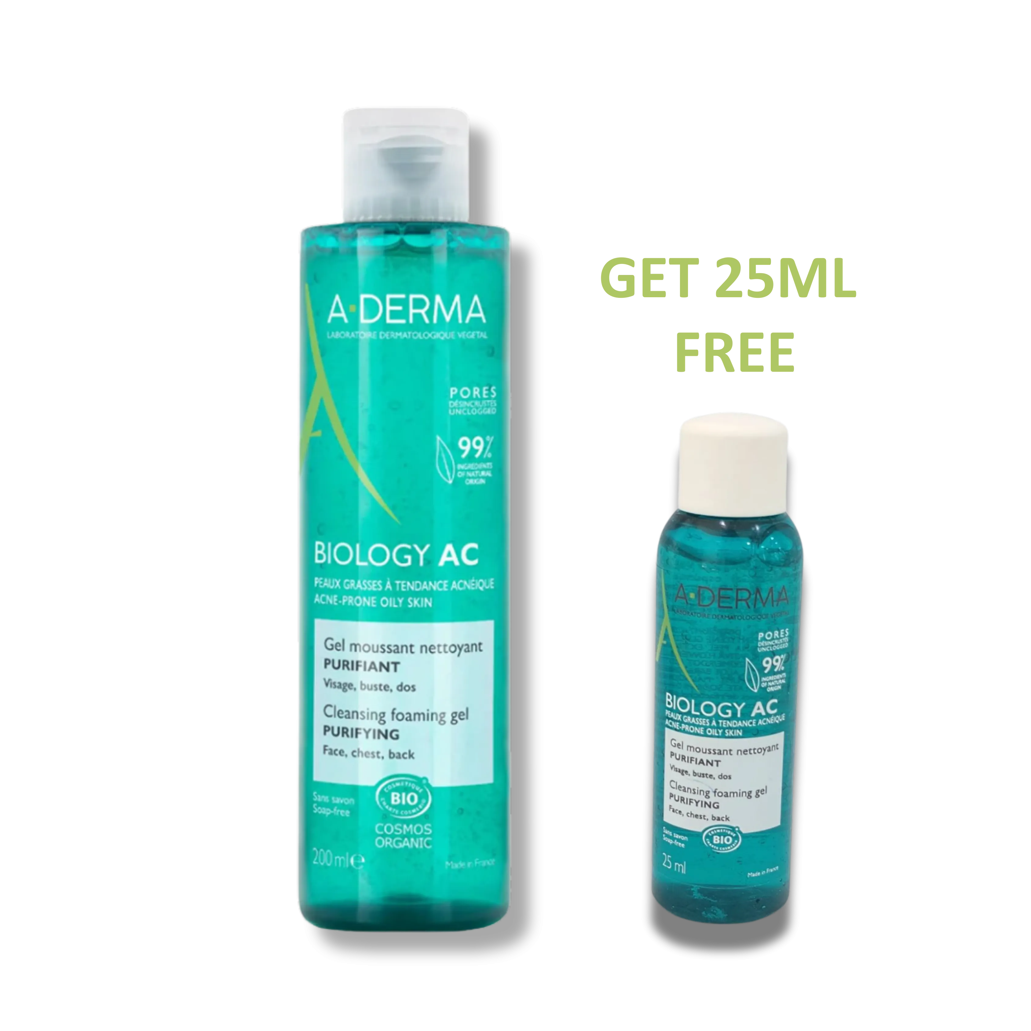 Aderma Phys-Ac Purifying Foaming Gel Bundle
