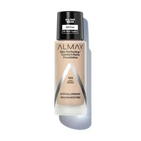 ALMAY - Skin Perfecting Comfort Matte Foundation Cool Bisque 120 - 1 fl oz (30 ml)