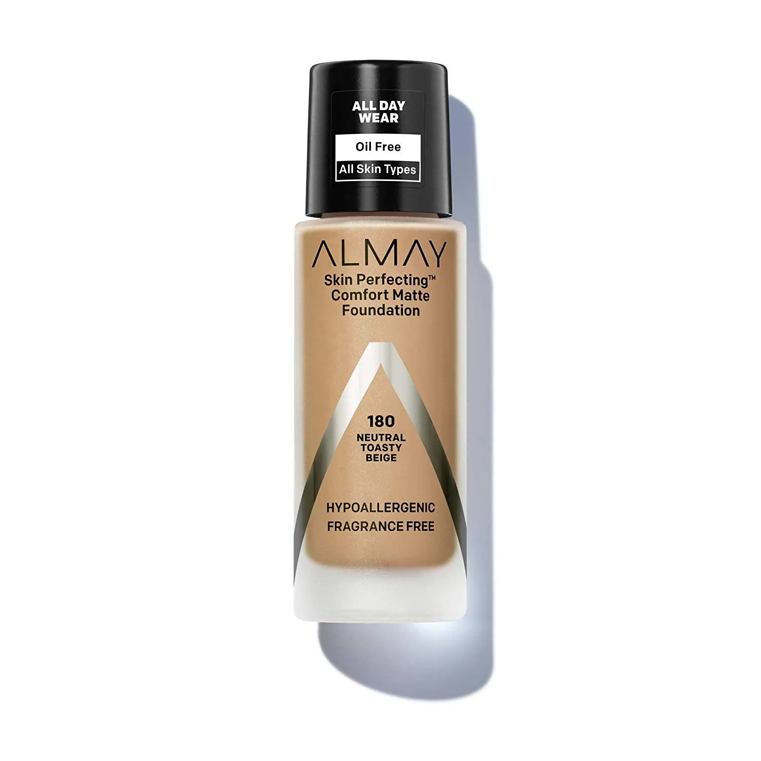 ALMAY - Skin Perfecting Comfort Matte Foundation Neutral Toasty Beige 180 - 1 fl oz (30 ml)