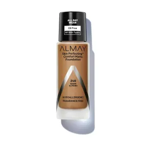 ALMAY - Skin Perfecting Comfort Matte Foundation Warm Almond 240 - 1 fl oz (30 ml)