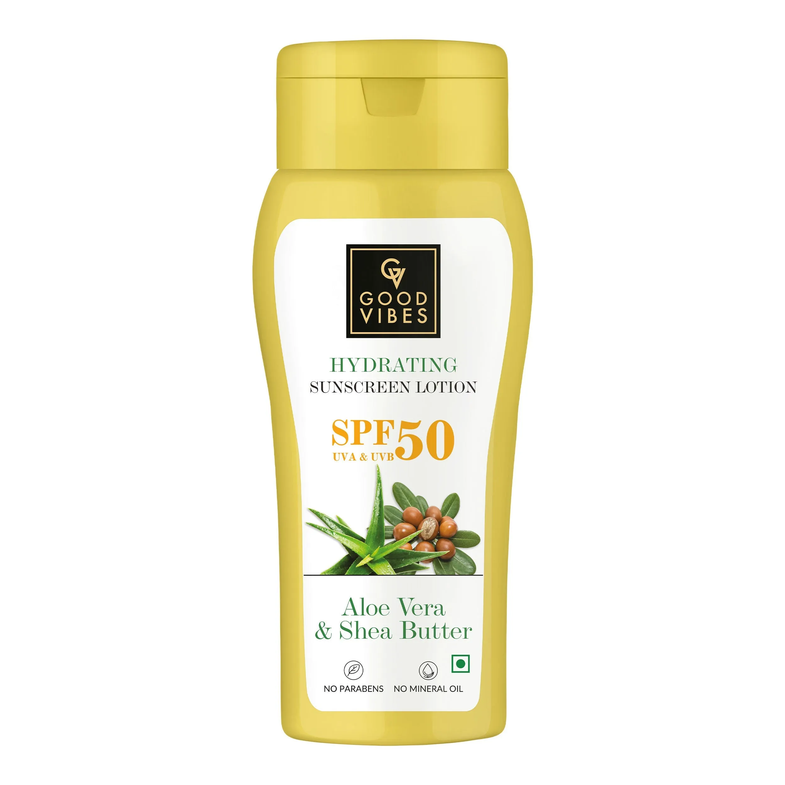 Aloe Vera & Shea Butter Hydrating Sunscreen Lotion SPF 50