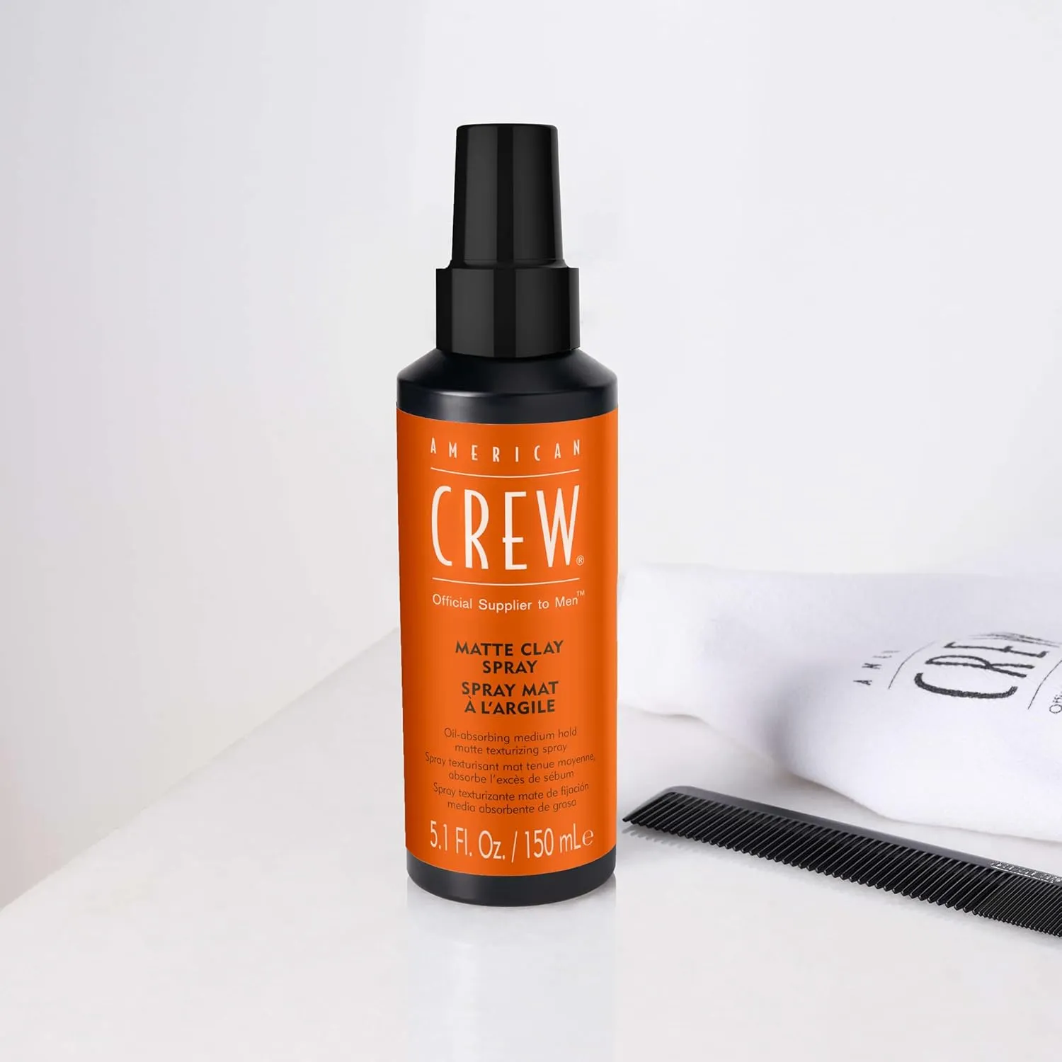 American Crew Matte Clay Spray - Texturising Oil Absorbing Spray 150ml