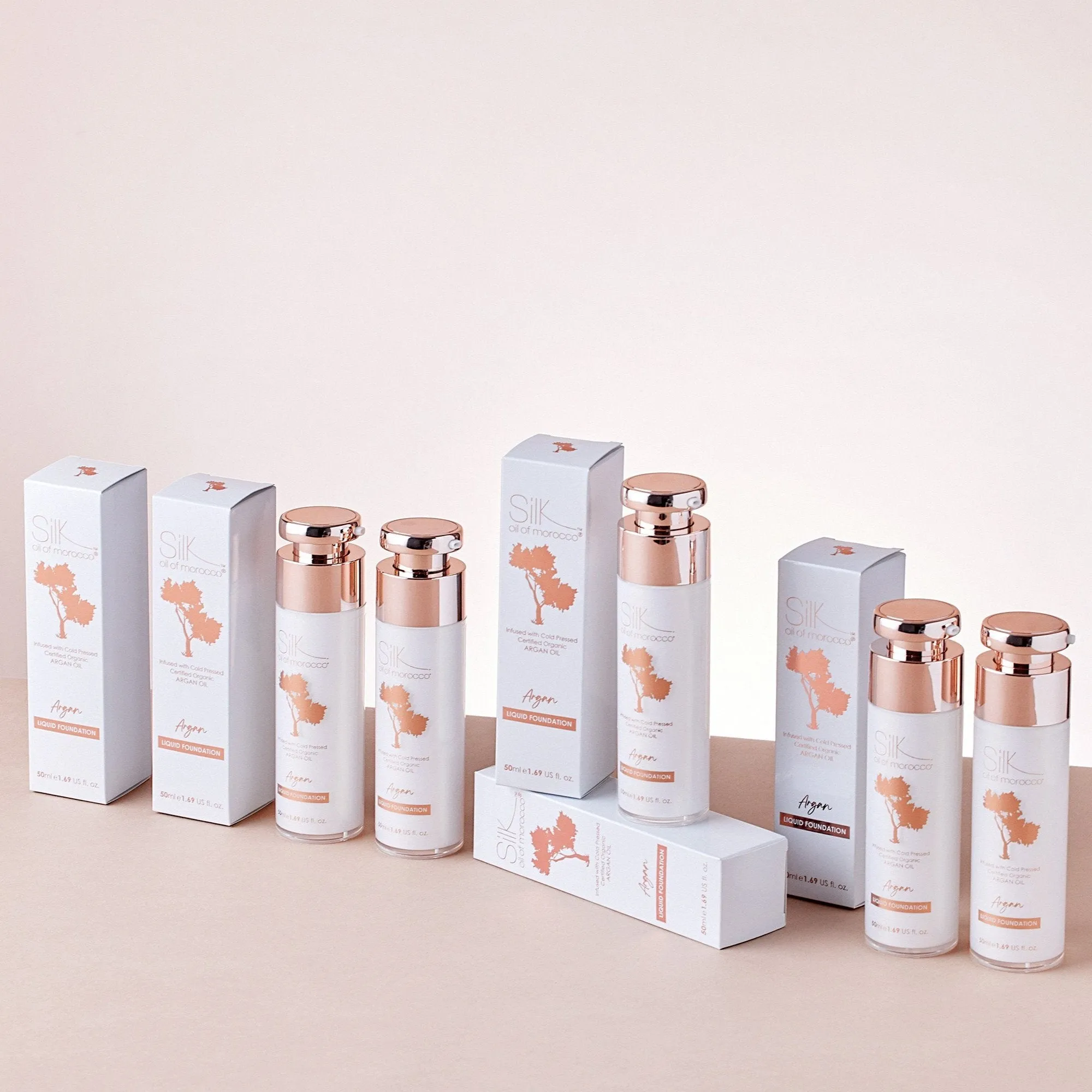 Argan Liquid Mineral Foundation Trade Starter Pack