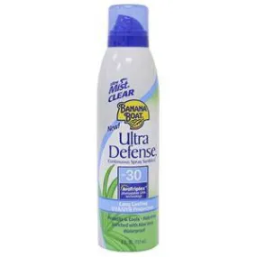 BANANA BOAT ULTRA DEFENSE SPRAY SPF 30 6 OZ