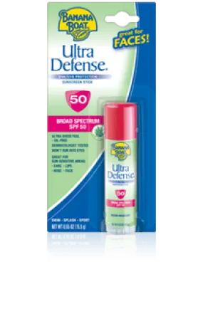 BANANA BOAT ULTRA DEFENSE STICK SPF 50 .55 OZ