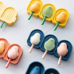 Bird Popsicle Mold Box Children's Homemade Ice Cream Popsicle Ice Cream Ice Tray Ice Maker