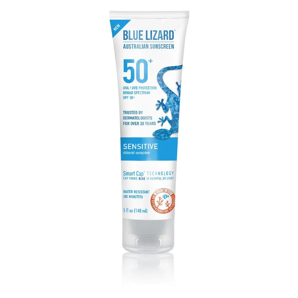 Blue Lizard Australian Sensitive Mineral Sunscreen SPF 50 