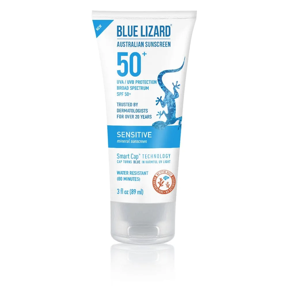 Blue Lizard Australian Sensitive Mineral Sunscreen SPF 50 