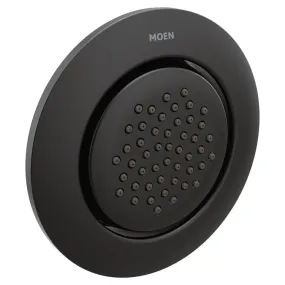 Body Spray Trim Mosaic Round Single Spray 3 Inch Matte Black 2.0 Gallons per Minute for Rough-In S1300