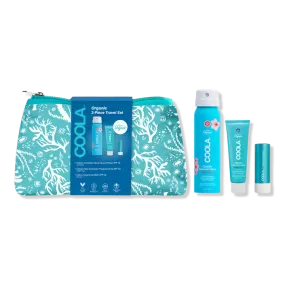 Classic Organic Suncare Travel Set