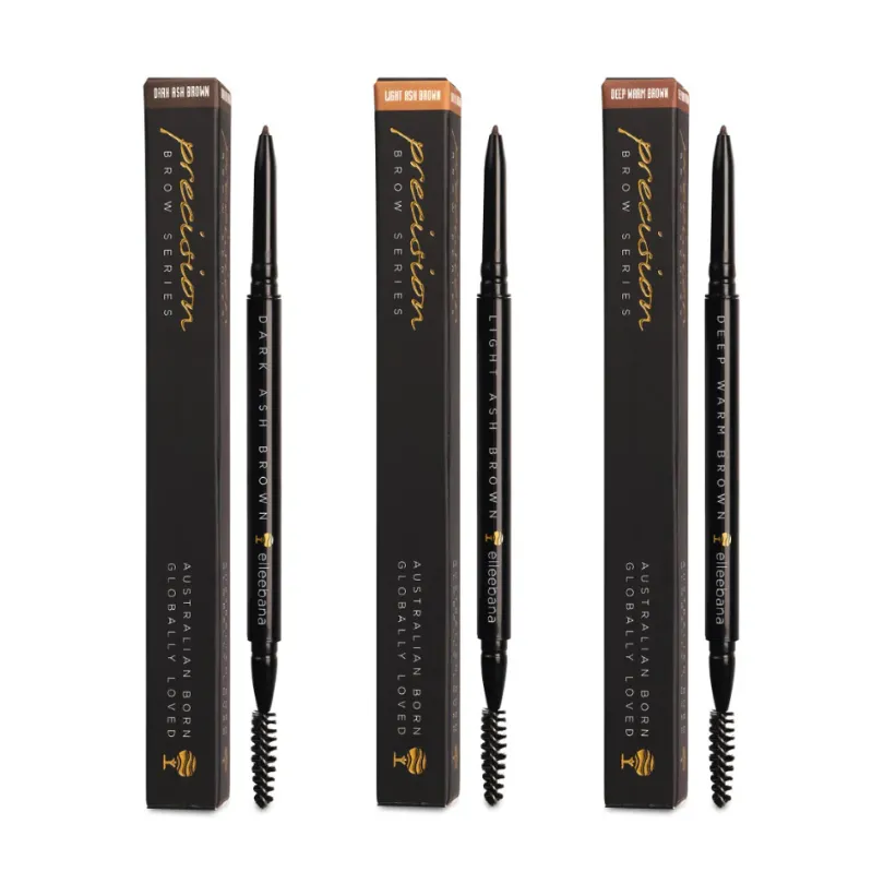 Elleebana - Precision Brow Pencil & Brush - Select your colour
