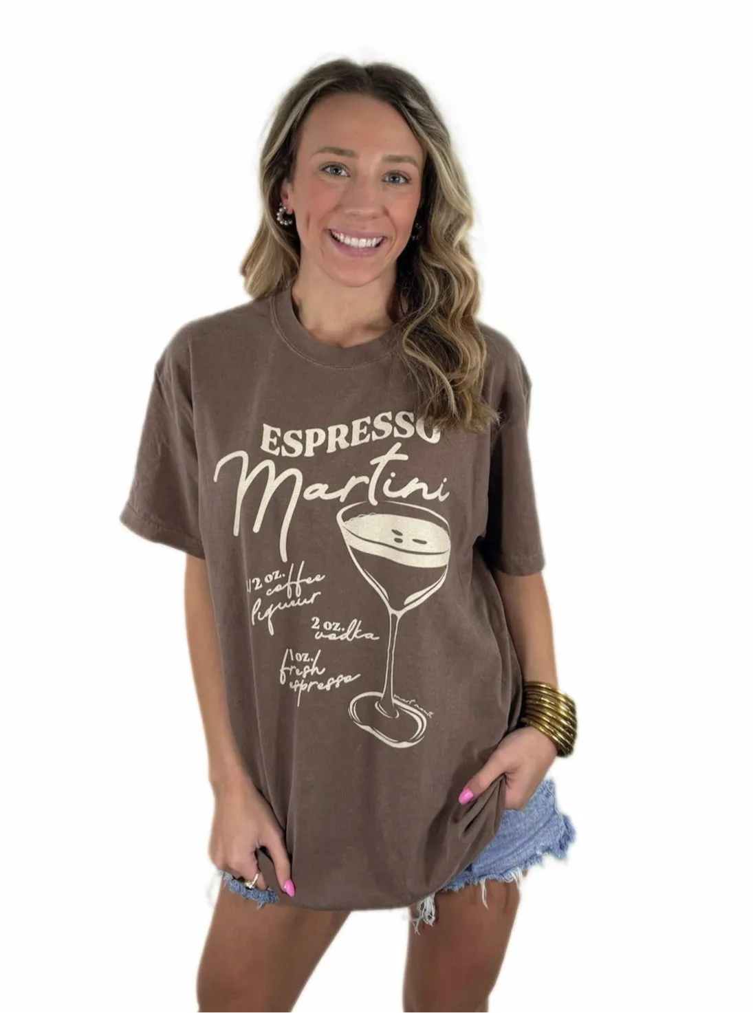 Espresso Martini T-Shirt - Comfort Color