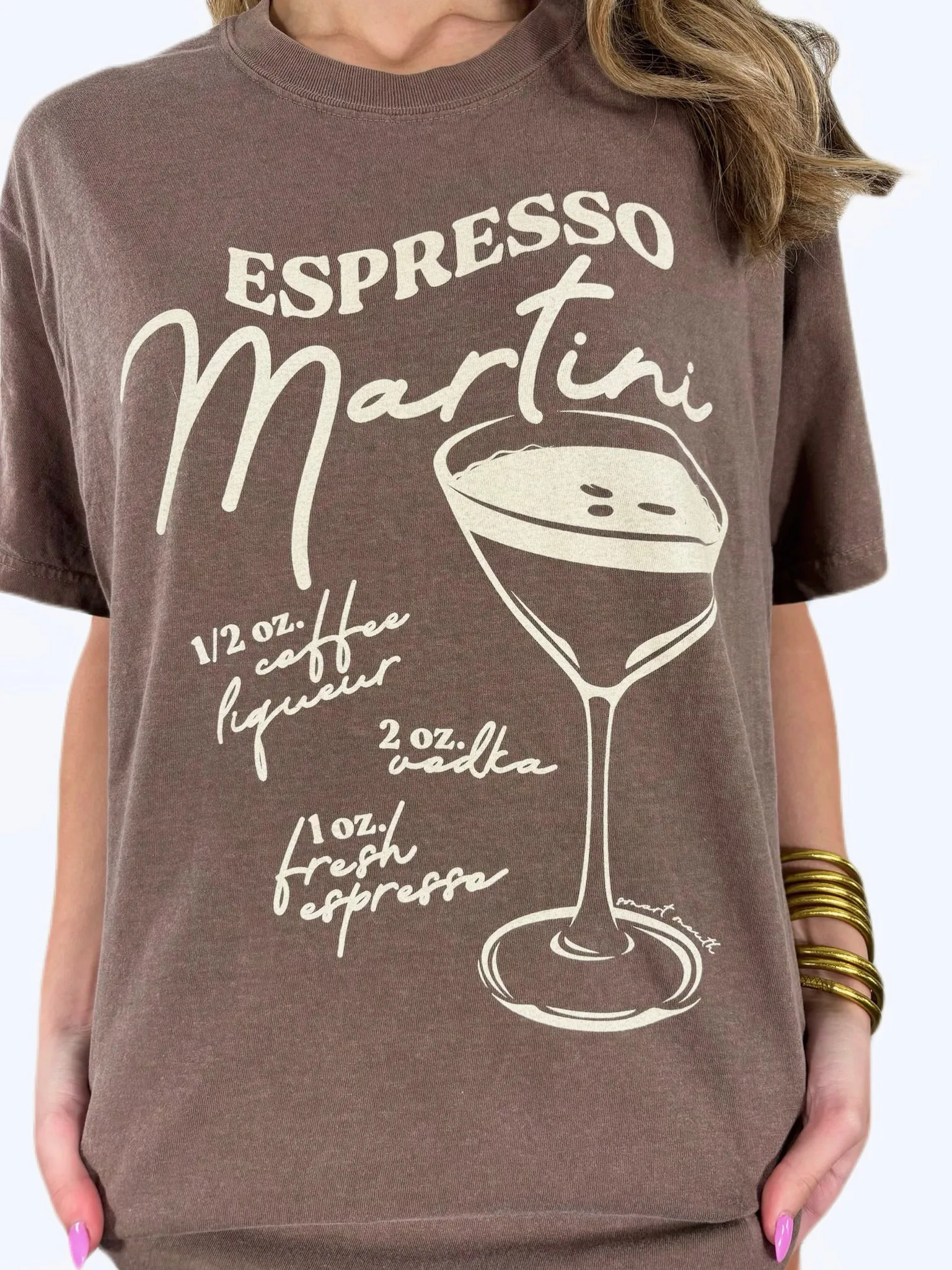 Espresso Martini T-Shirt - Comfort Color