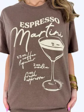 Espresso Martini T-Shirt - Comfort Color
