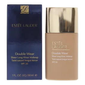 Estée Lauder Double Wear Sheer Long-Wear SPF 20 4N1 Shell Beige Foundation 30ml