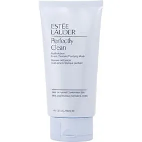 Estee Lauder Perfectly Clean Multi-action Foam Cleanser/Purifying Mask, 5 Ounce