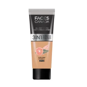 FACES CANADA All Day Hydra Matte Foundation Soft Sand 041 15ml