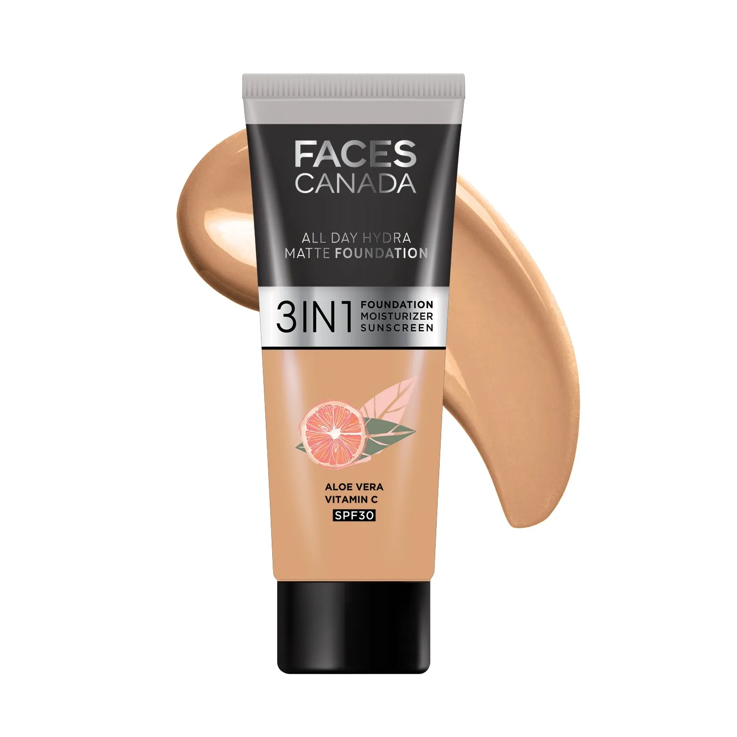 FACES CANADA All Day Hydra Matte Foundation Soft Sand 041 15ml