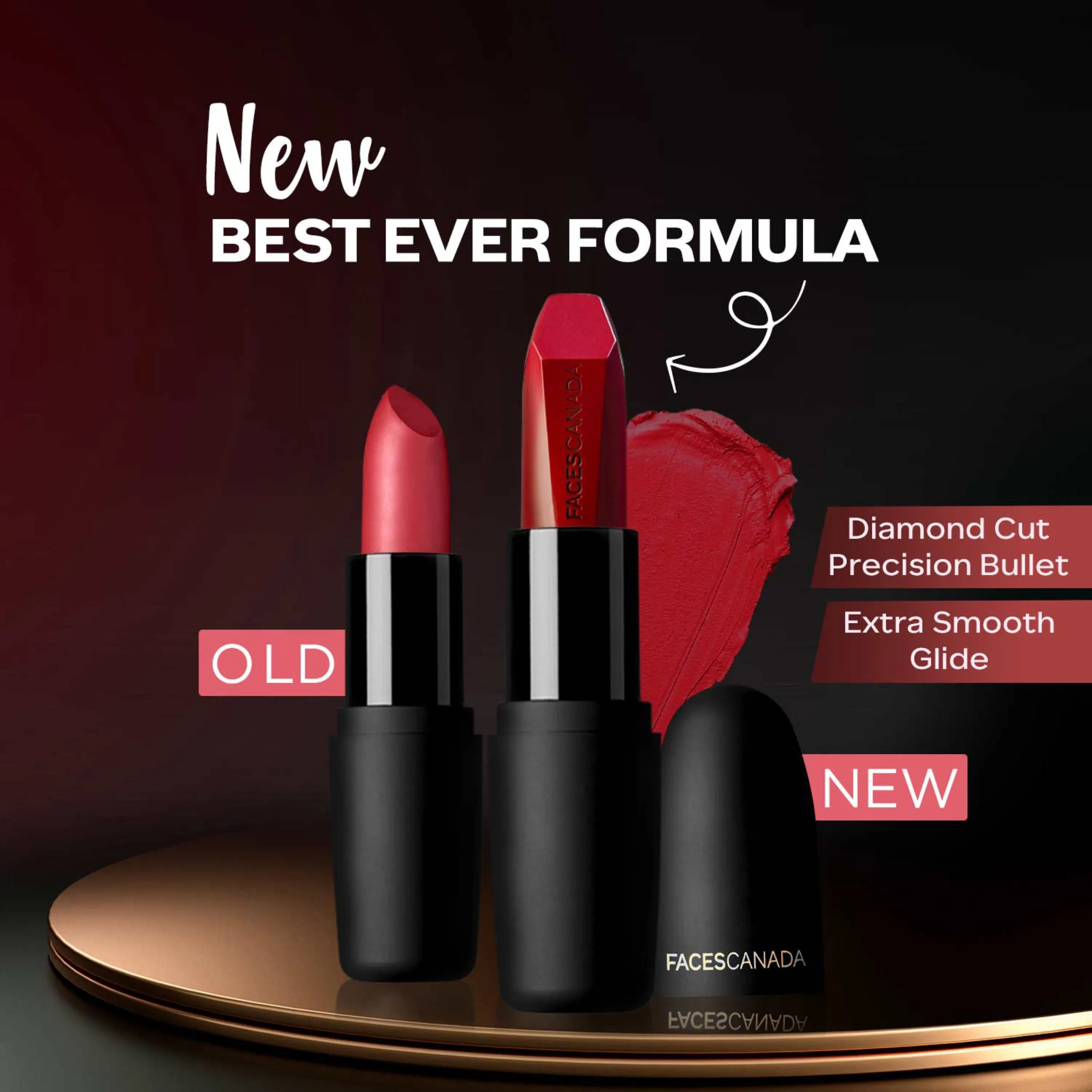 Faces Canada Weightless Matte Lipstick |Jojoba and Almond Oil enriched| Highly pigmented | Smooth One Stroke Weightless Color | Keeps Lips Moisturized | Shade - Flamboyant Plum 4g