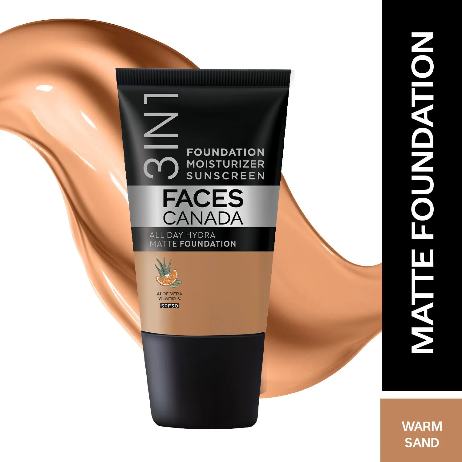 FC All Day Hydra Matte Foundation Warm Sand 042 18ml