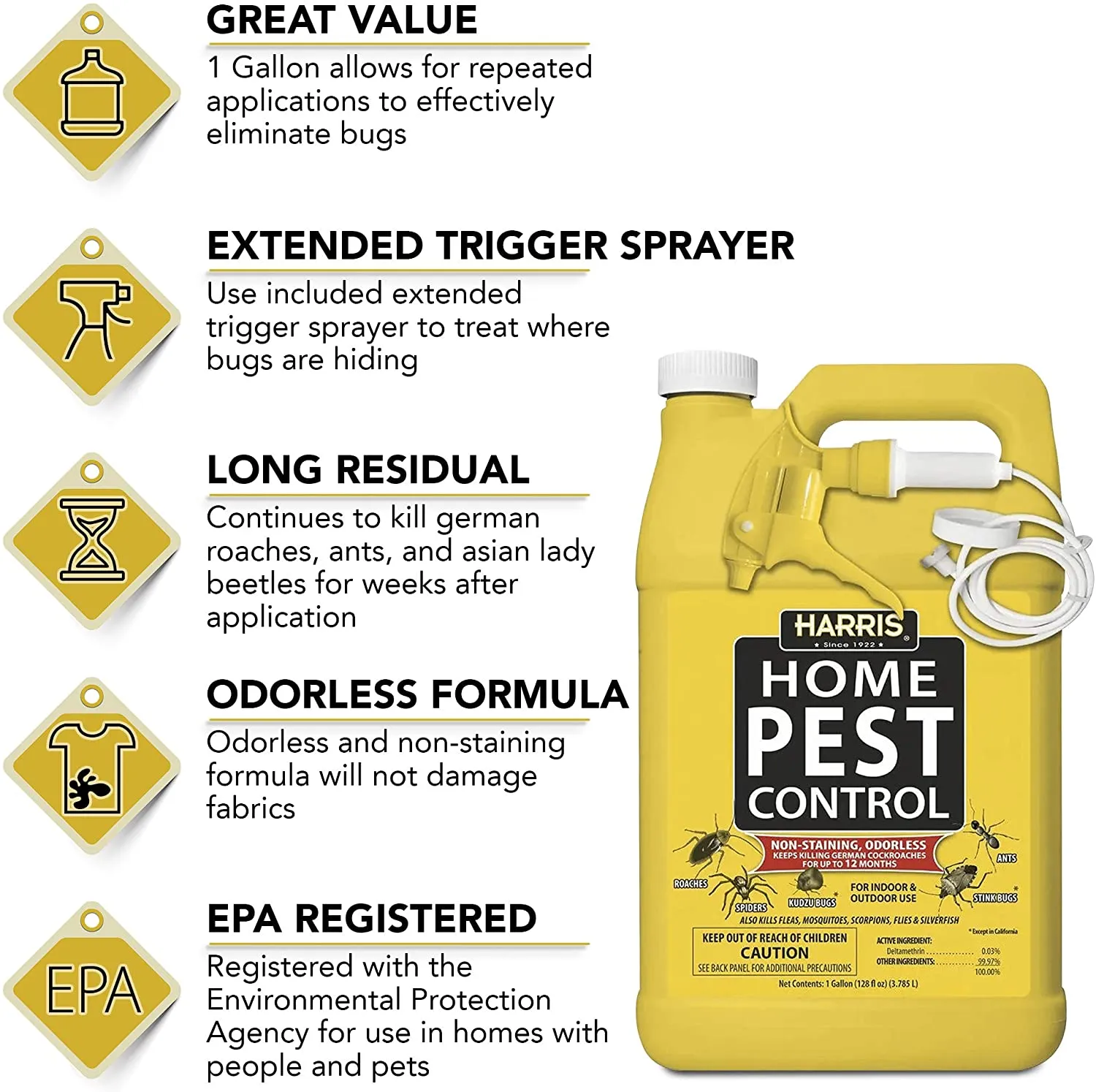 Harris Home Pest Control (128 fl. oz.)