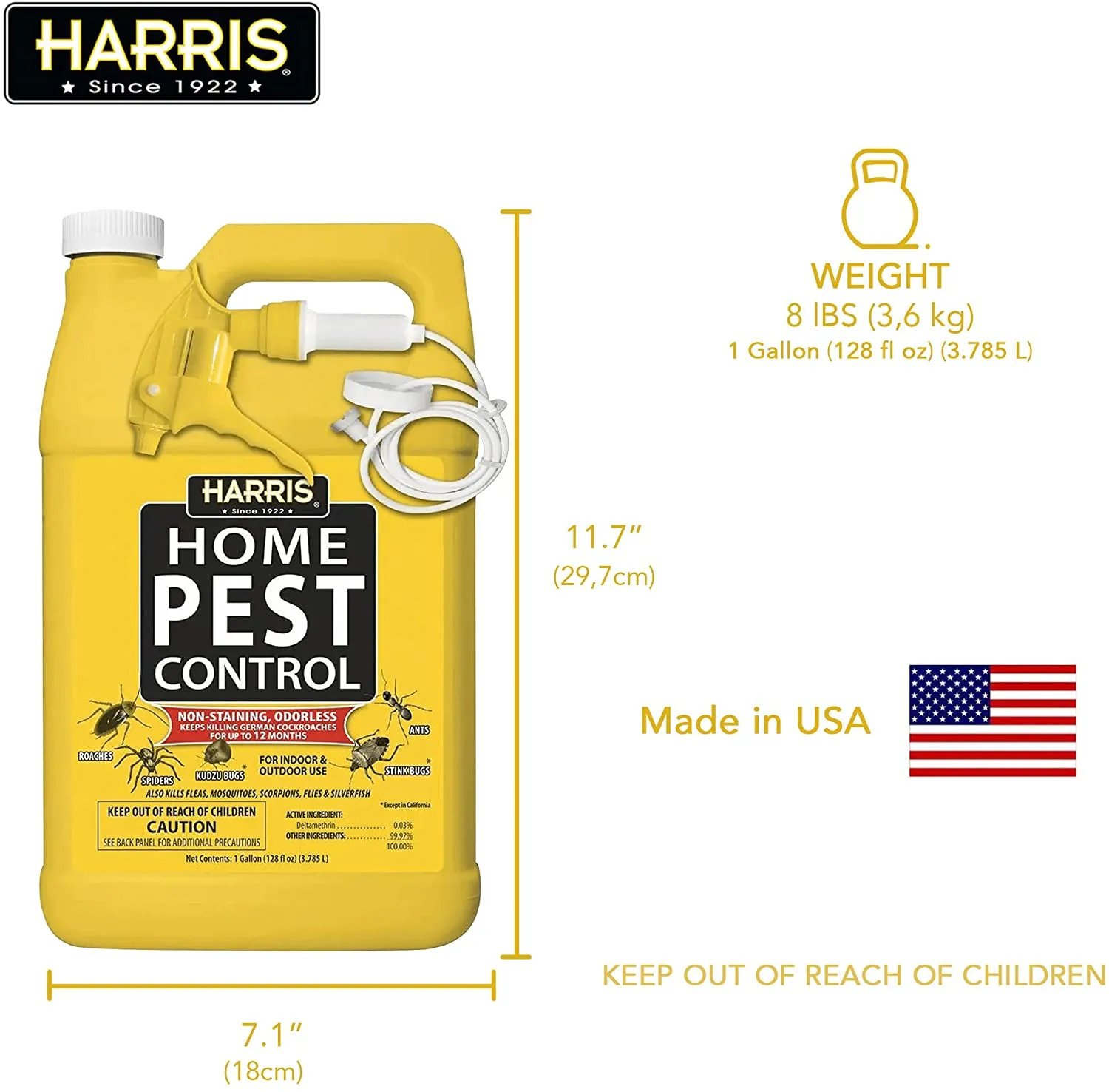 Harris Home Pest Control (128 fl. oz.)