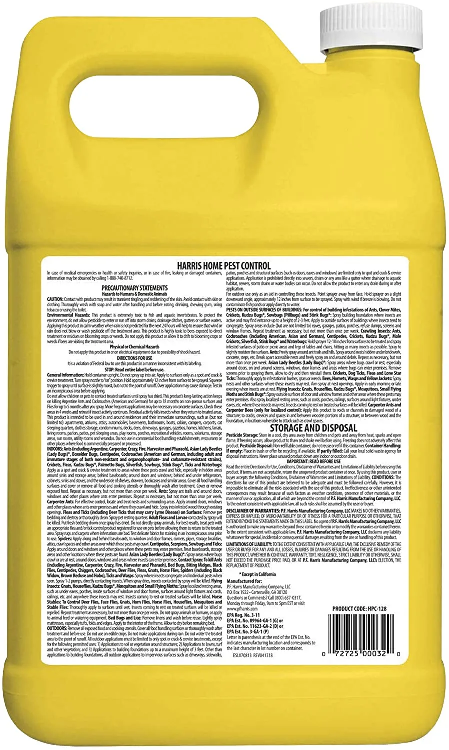 Harris Home Pest Control (128 fl. oz.)