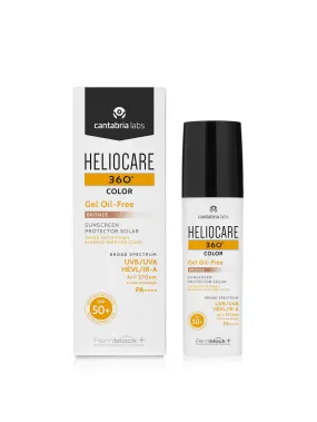 Heliocare 360° | Bronze Color Oil-Free Gel (50ml)