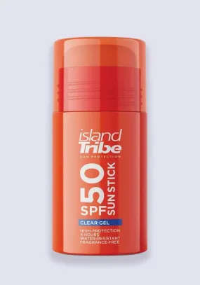 Island Tribe Sun Protection Clear Gel Sunstick SPF 50 30g