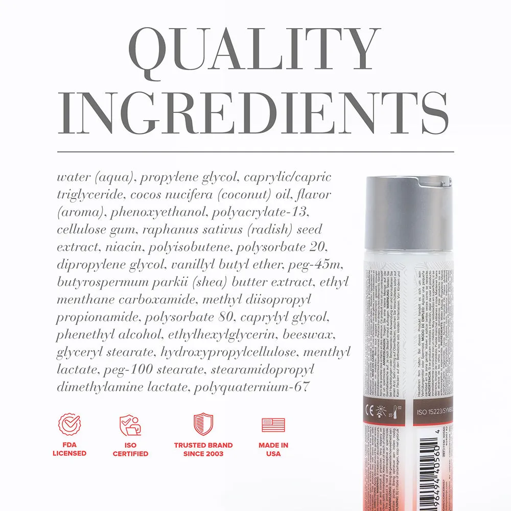JO Coconut Hybrid Warming Lubricant 4 oz.