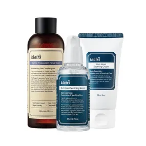 KLAIRS BASIC & BEST SET (Toner 180ml   Serum 80ml   Soothing Cream 60ml)