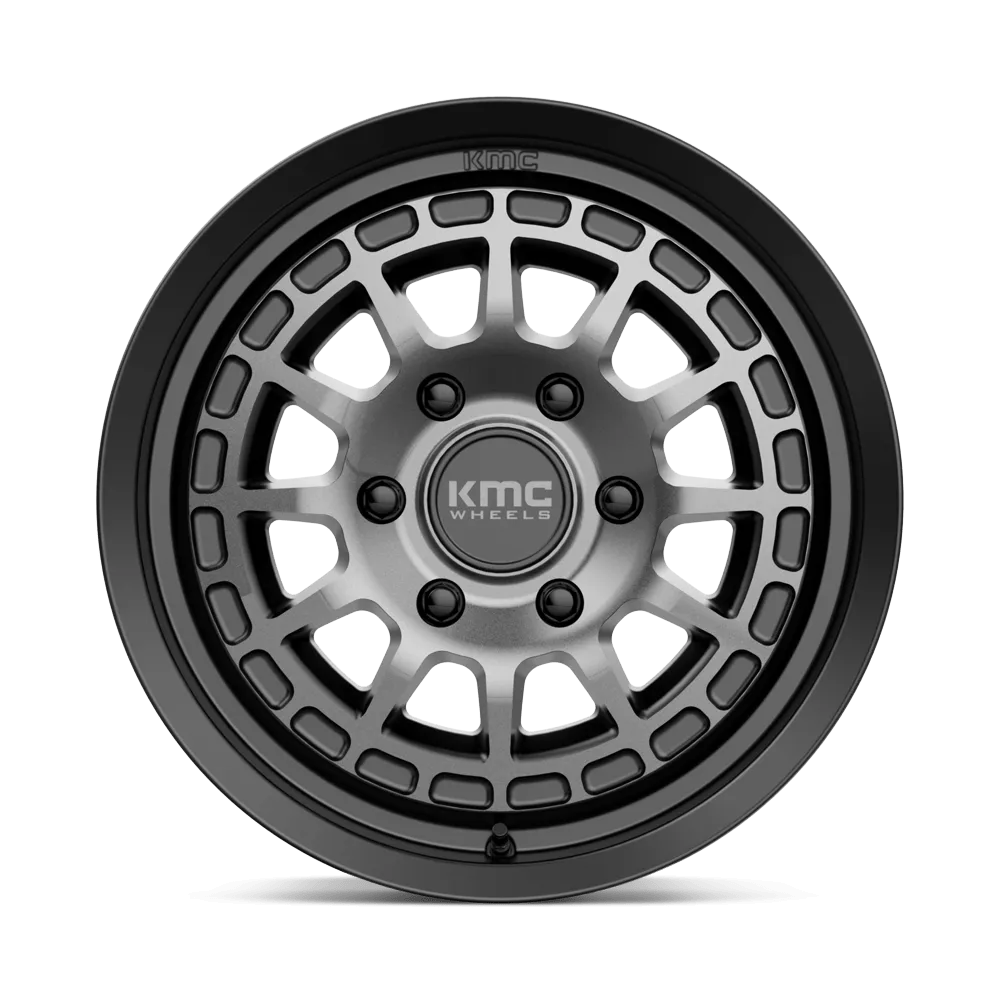 KMC Wheels Canyon KM719 | Satin Black w/Gray Tint