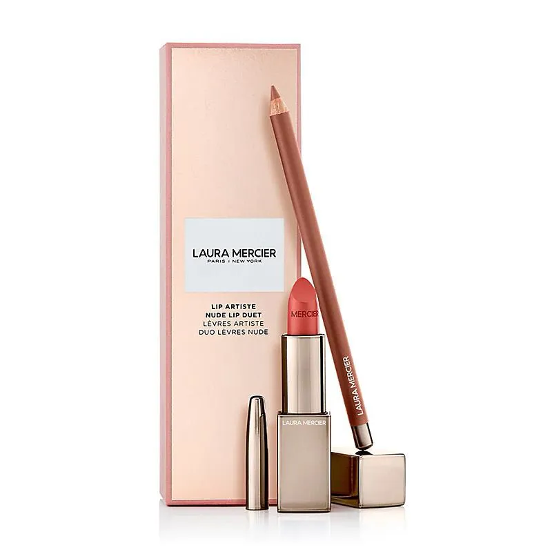 Laura Mercier Lip Artiste Lip Duet - Nude ($49 Value)