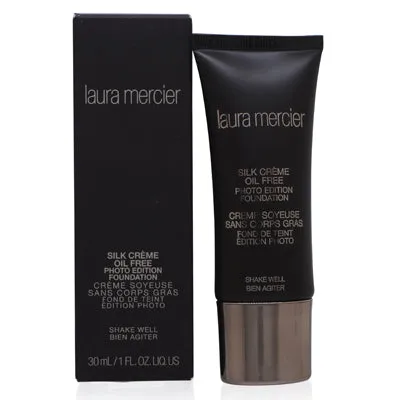 LAURA MERCIER SILK CREME OIL-FREE PHOTO EDITI FOUNDATION (4W1) CHAI 1 OZ