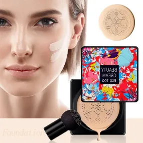 Magic Mushroom Head CC Cream: Flawless Waterproof Makeup - Natural Finish