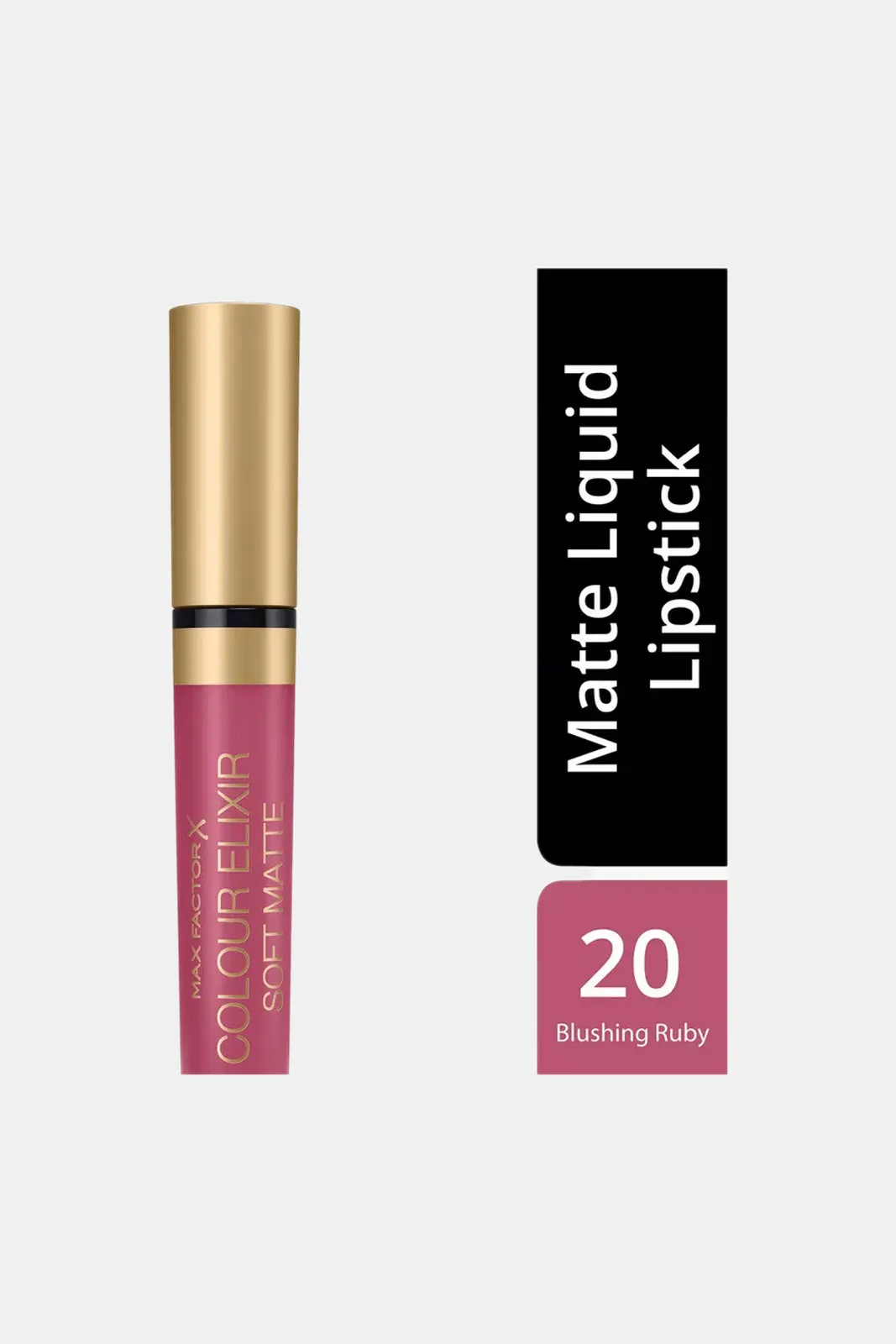 Max Factor Colour Elixir Soft Matte Lipstick Colour 020 Blushing Ruby