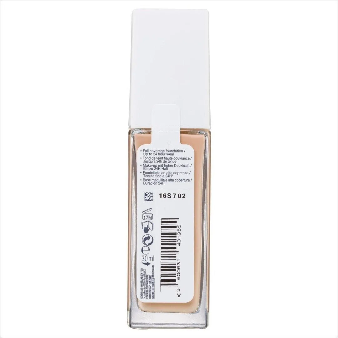 Maybelline SuperStay 24HR Full Coverage Liquid Foundation - Soft Beige 28