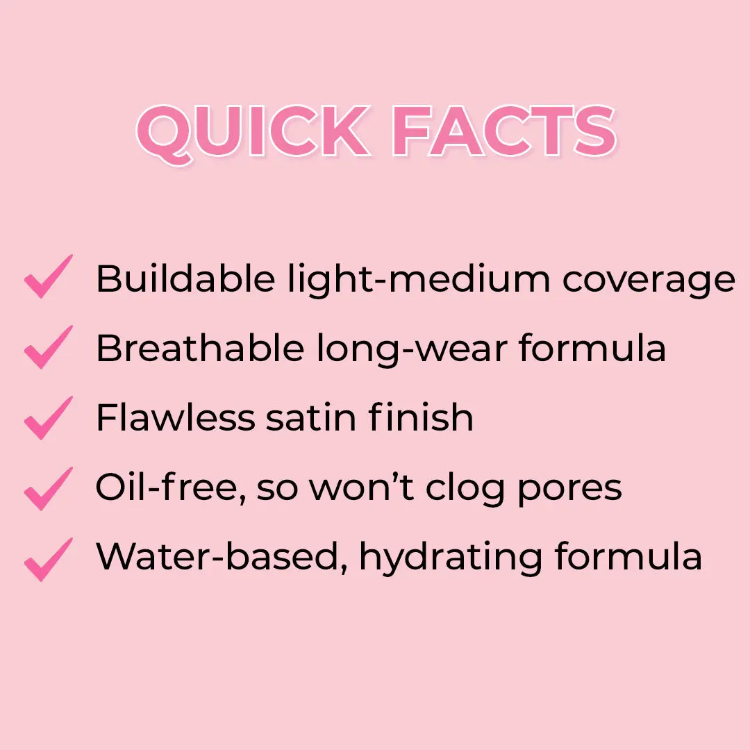 MCOBEAUTY Miracle Hydra Glow Oil-Free Foundation - Ivory
