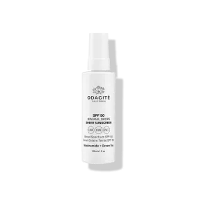 Mineral Drops • Niacinamide   Green Tea • SPF 50 Sheer Sunscreen