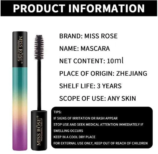 Miss Rose Gradient Aluminum Mascara