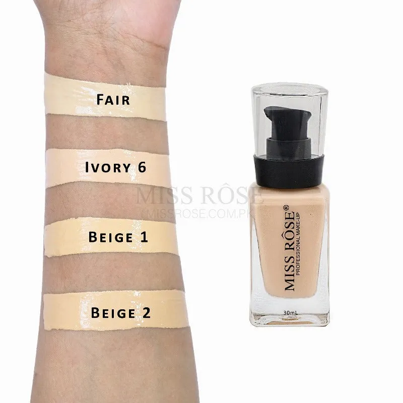 Miss Rose Pure stay foundation.
