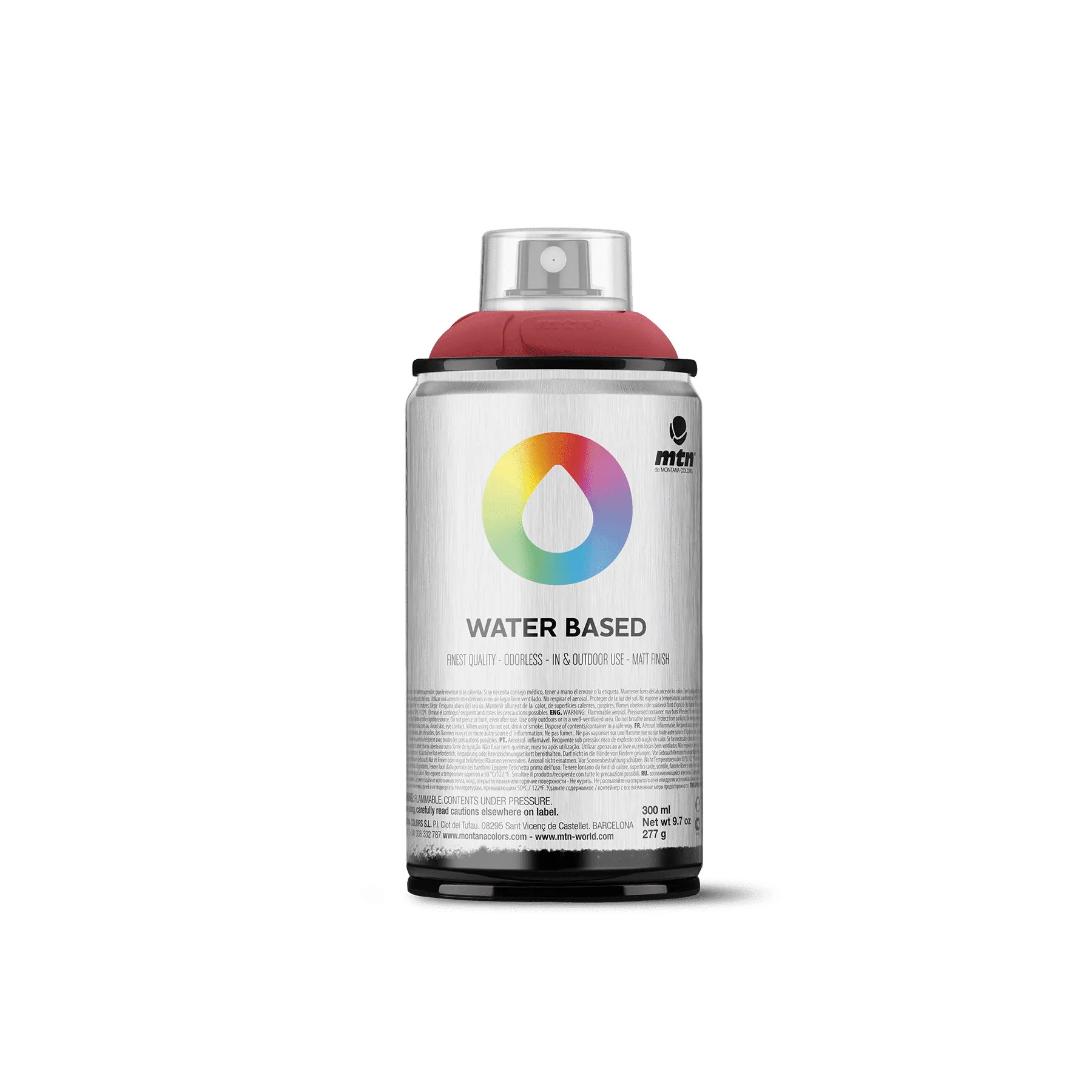 MTN Water Based 300 Spray Paint - Carmine (WRV-3004)