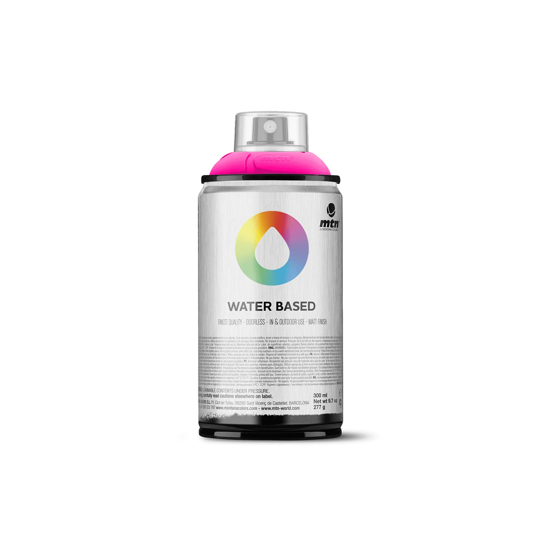 MTN Water Based 300 Spray Paint - Fluorescent Fuchsia