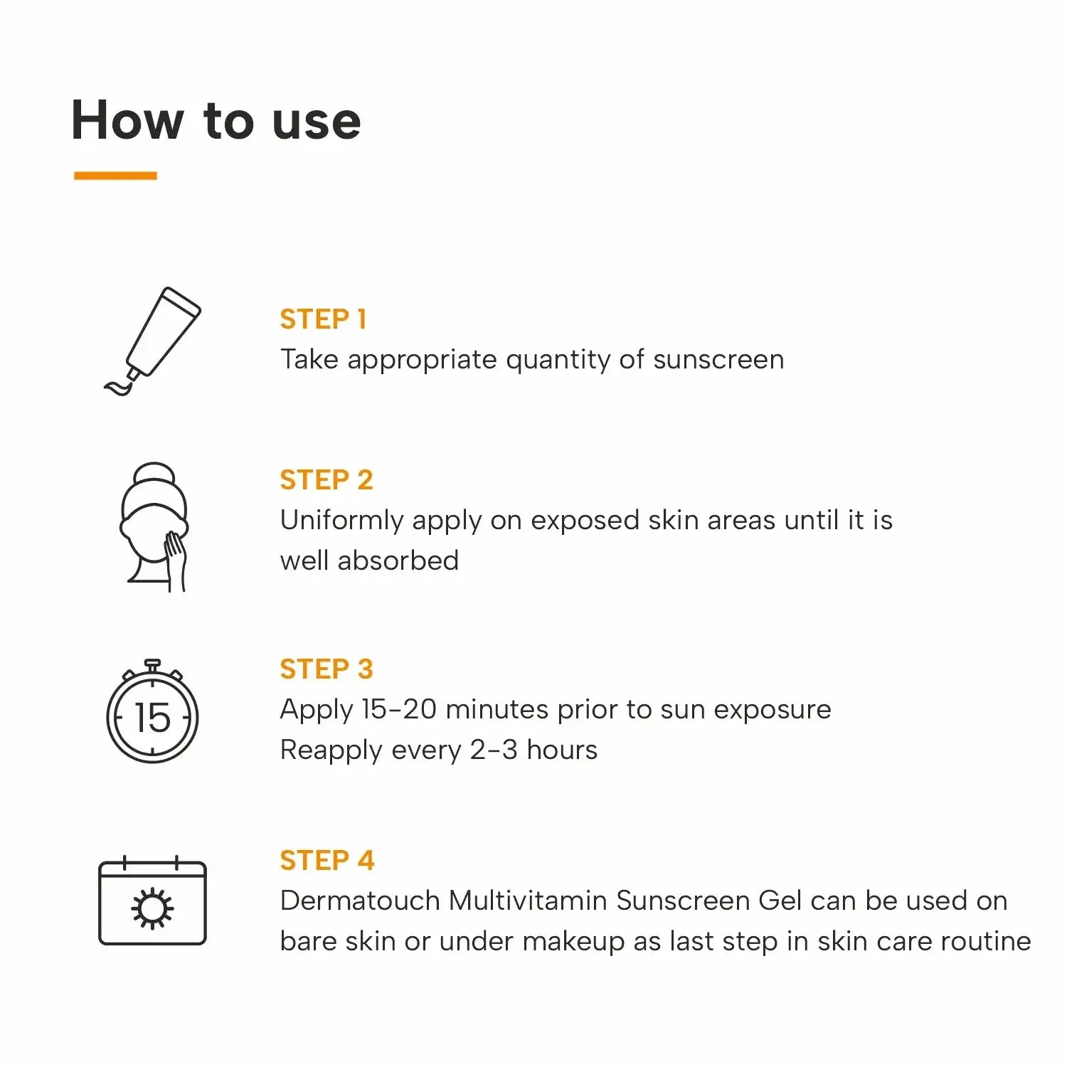 Multivitamin SPF 50 PA    Sunscreen Gel