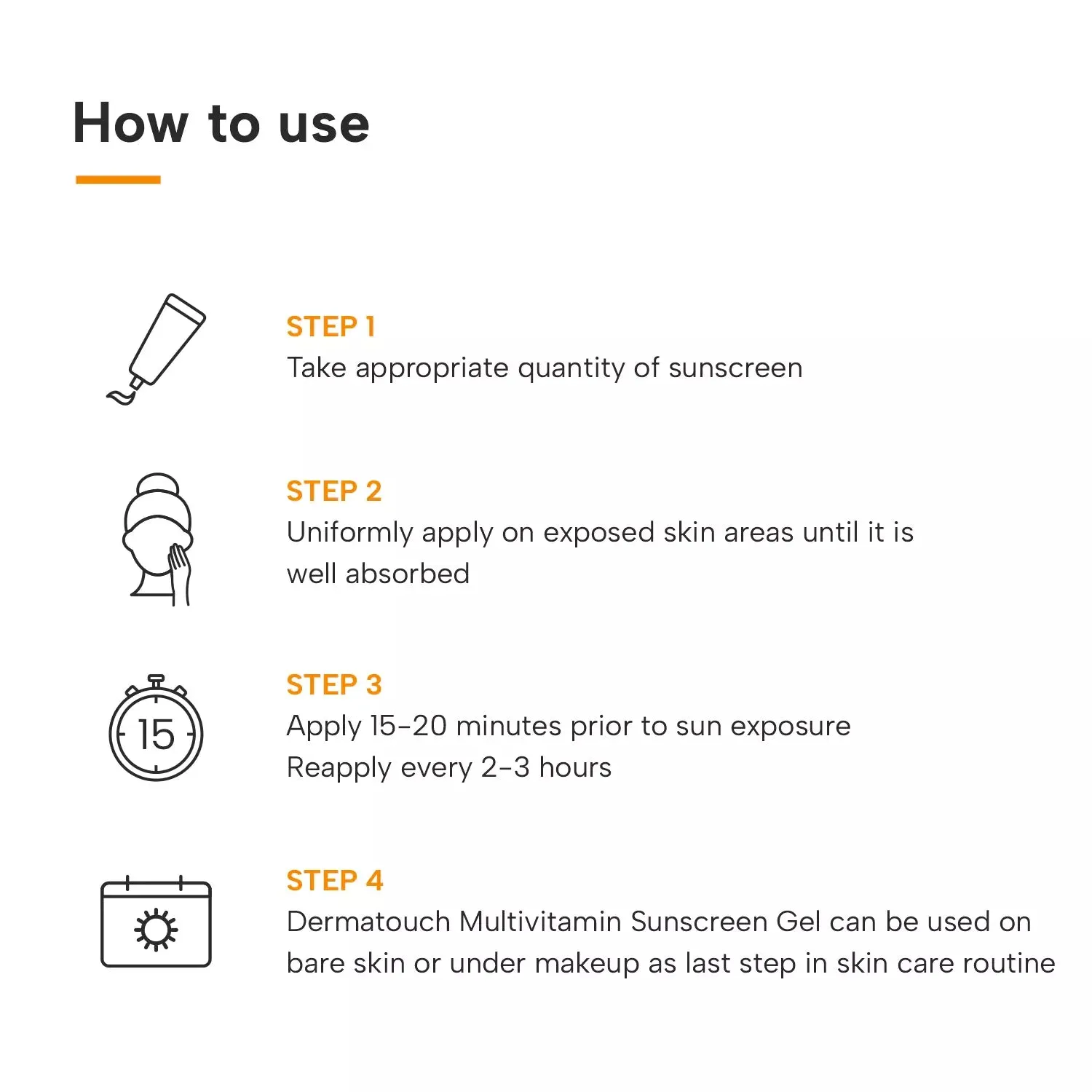 Multivitamin SPF 50 PA    Sunscreen Gel
