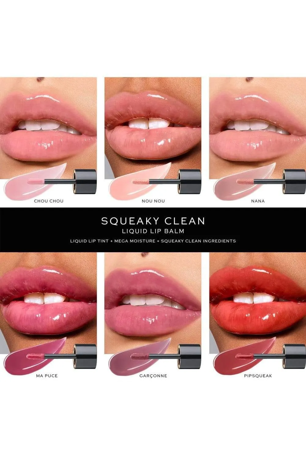 Nana Squeaky Clean Liquid Lip Balm